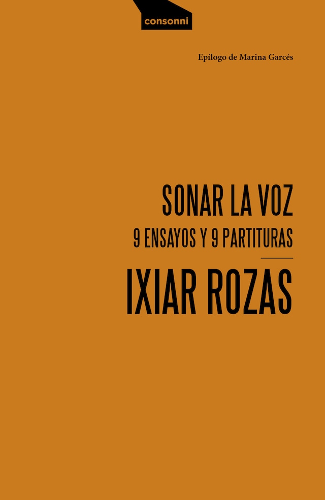 Book cover for Sonar la voz