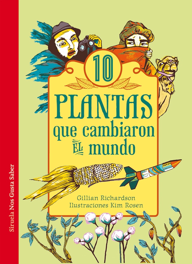 Book cover for 10 plantas que cambiaron el mundo