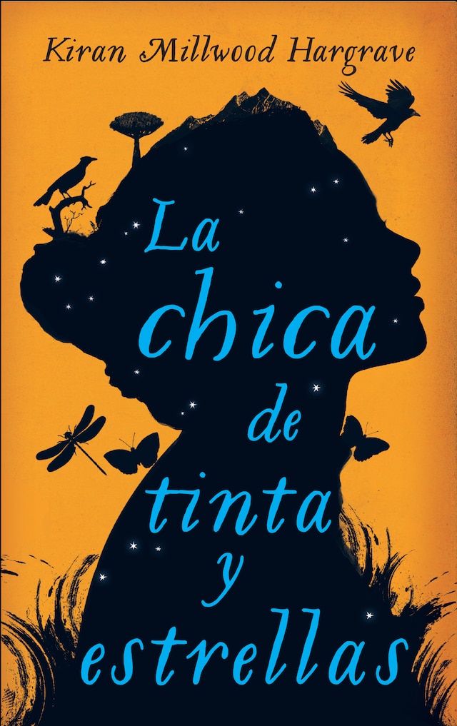 Book cover for La chica de tinta y estrellas
