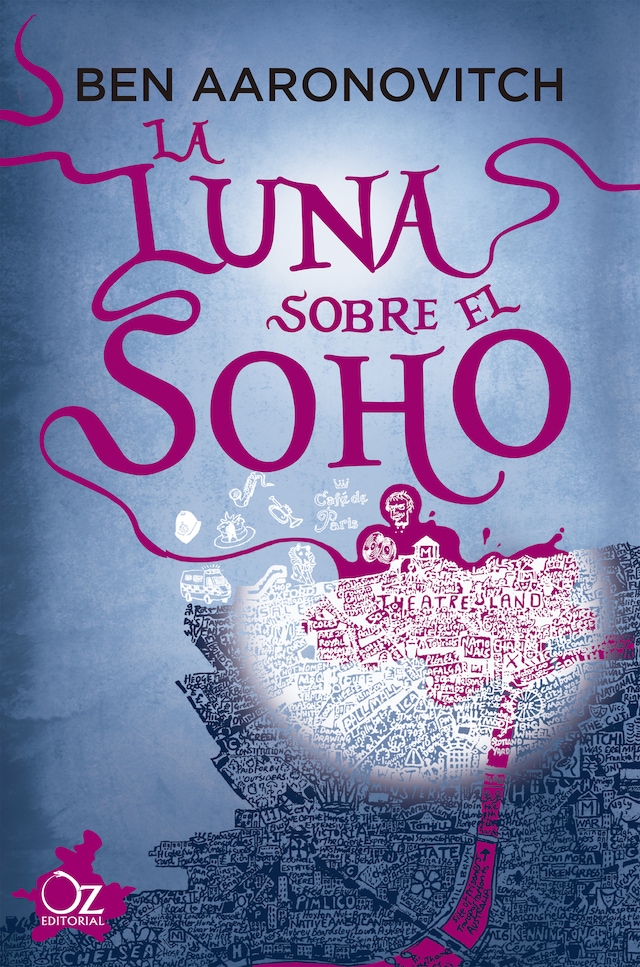 Book cover for La luna sobre el Soho