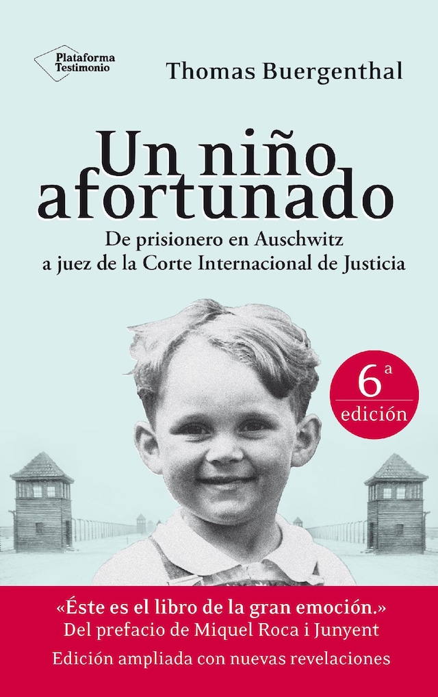 Book cover for Un niño afortunado (6º edición ampliada)