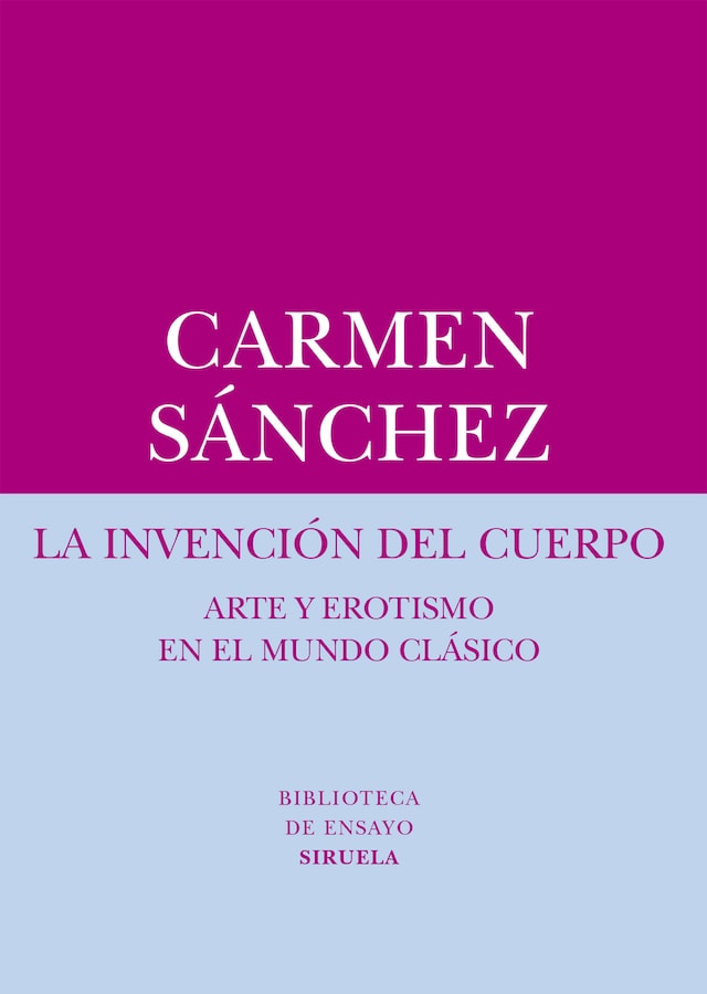 Book cover for La invención del cuerpo