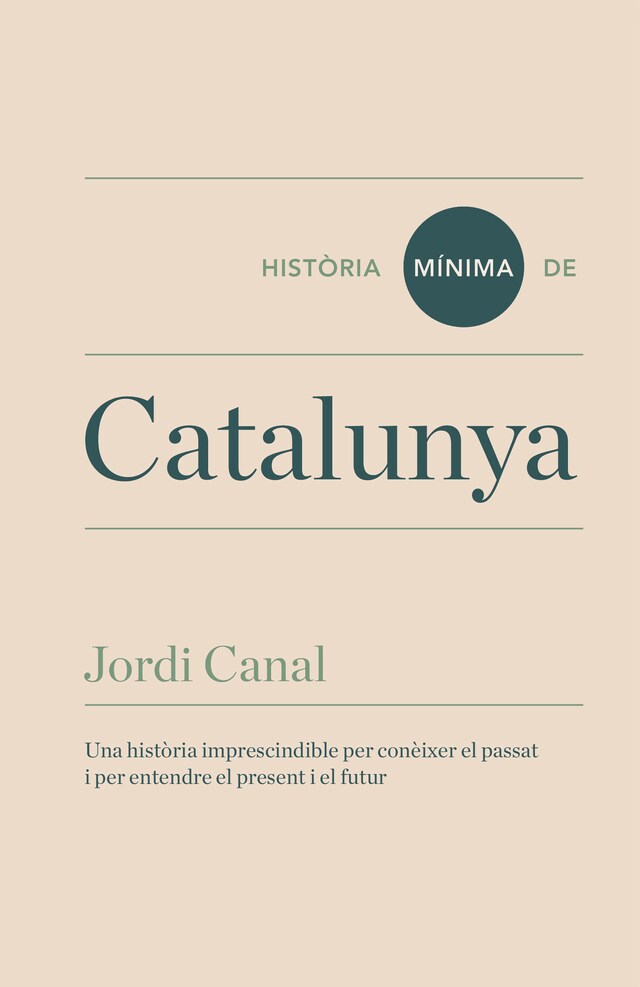 Kirjankansi teokselle Història mínima de Catalunya