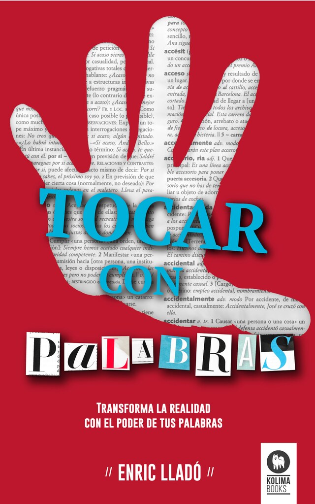 Book cover for Tocar con palabras