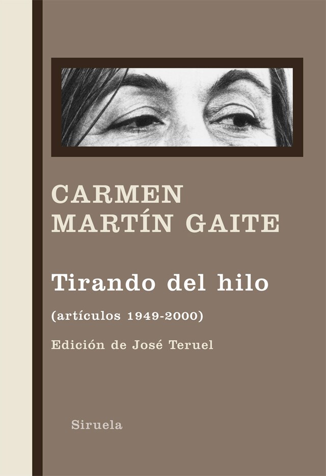 Book cover for Tirando del hilo