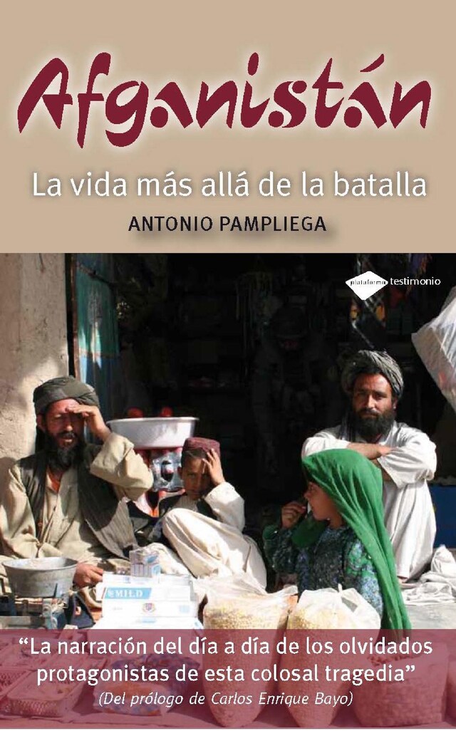 Book cover for Afganistán