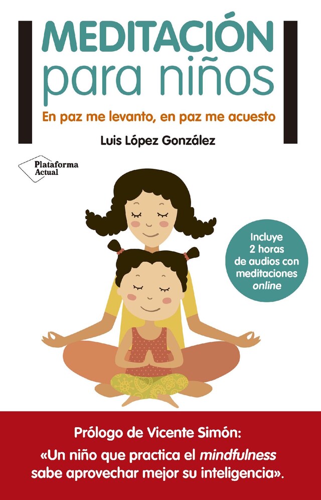 Book cover for Meditación para niños