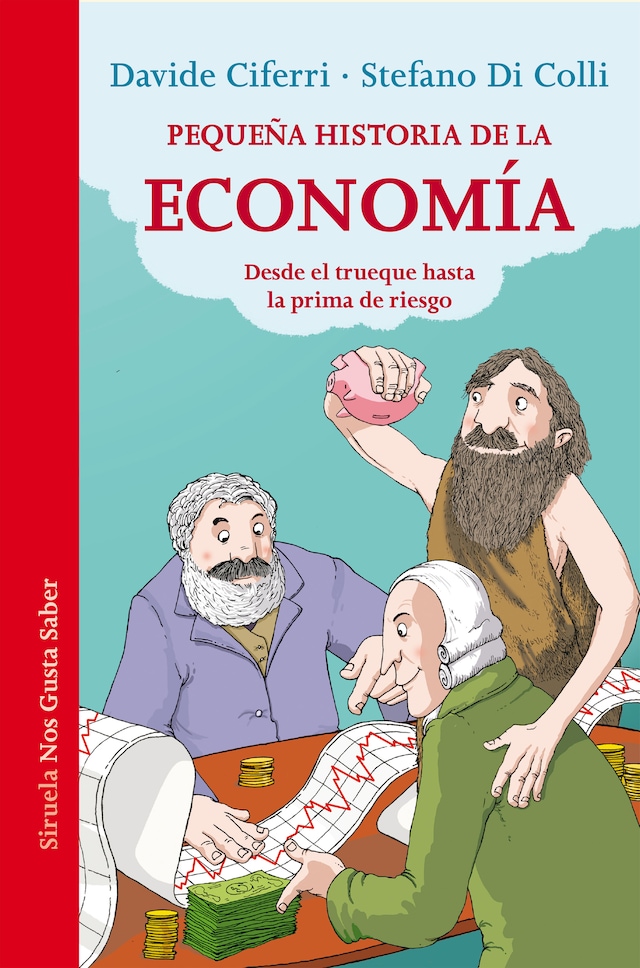 Book cover for Pequeña historia de la economía