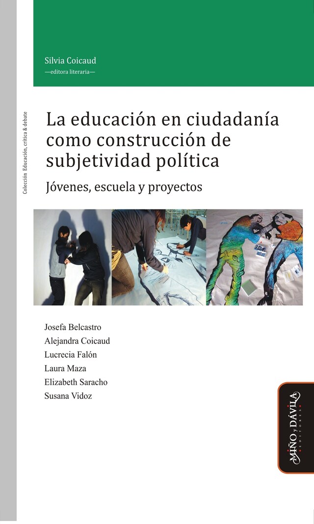 Kirjankansi teokselle La educación en ciudadanía como construcción de subjetividad política