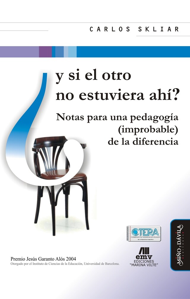 Couverture de livre pour Y si el otro no estuviera ahí?