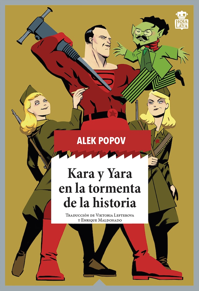 Book cover for Kara y Yara en la tormenta de la historia