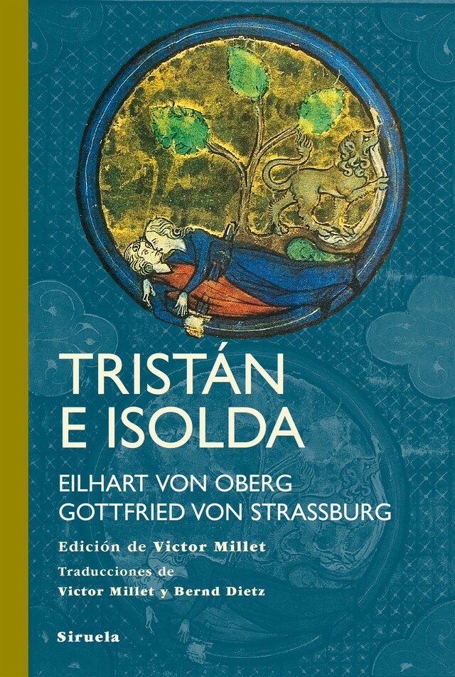 Copertina del libro per Tristán e Isolda