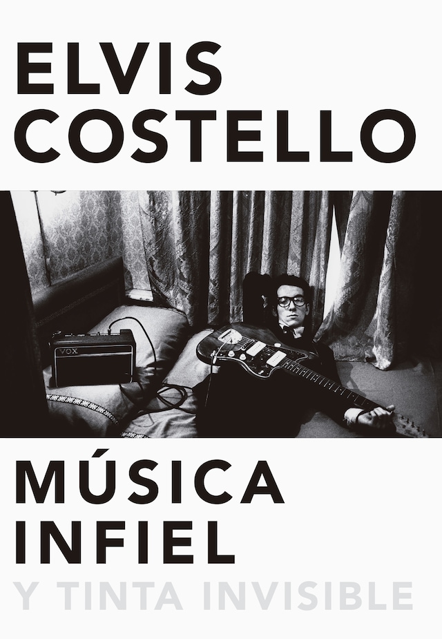 Book cover for Música infiel y tinta invisible