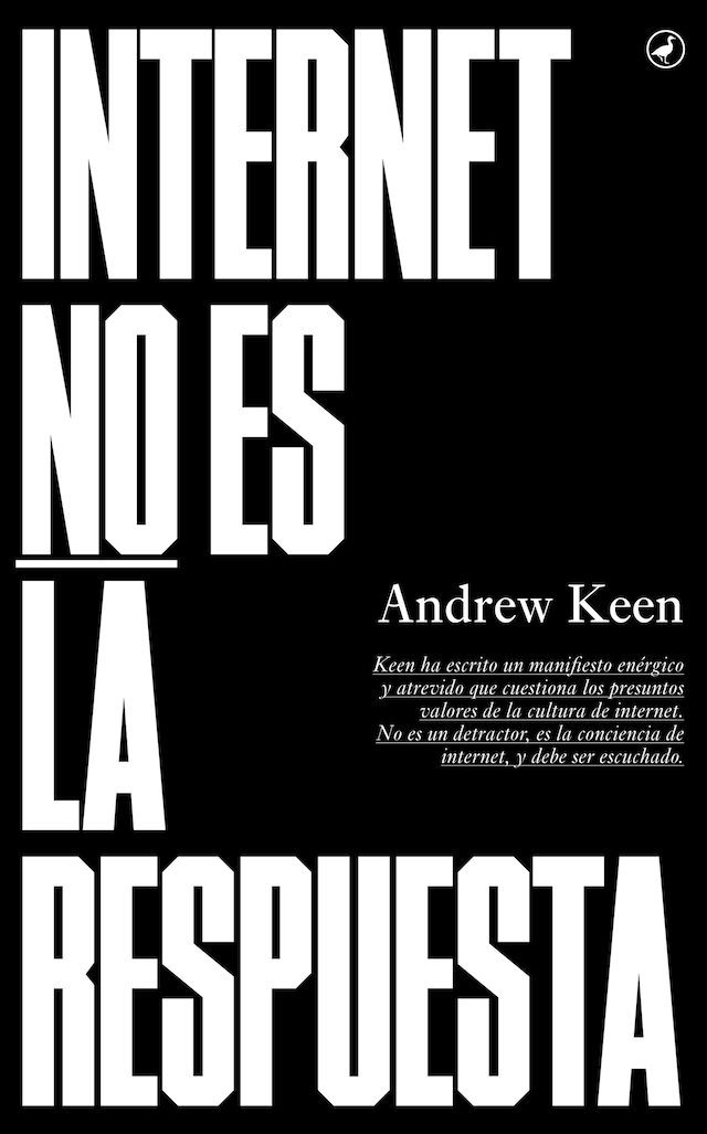 Book cover for Internet no es la respuesta