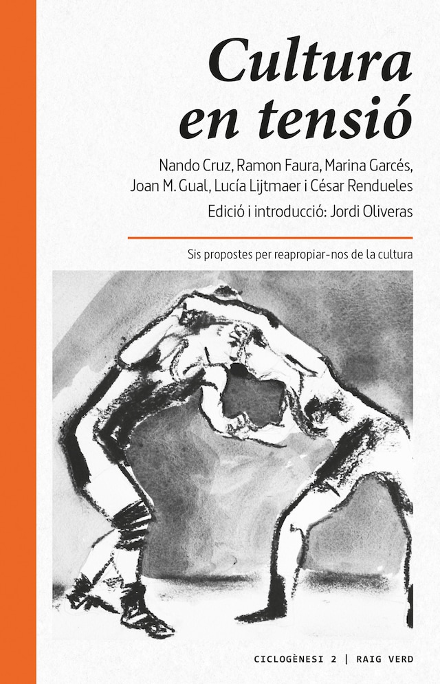 Book cover for Cultura en tensió