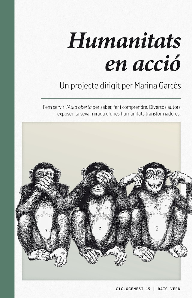 Book cover for Humanitats en acció