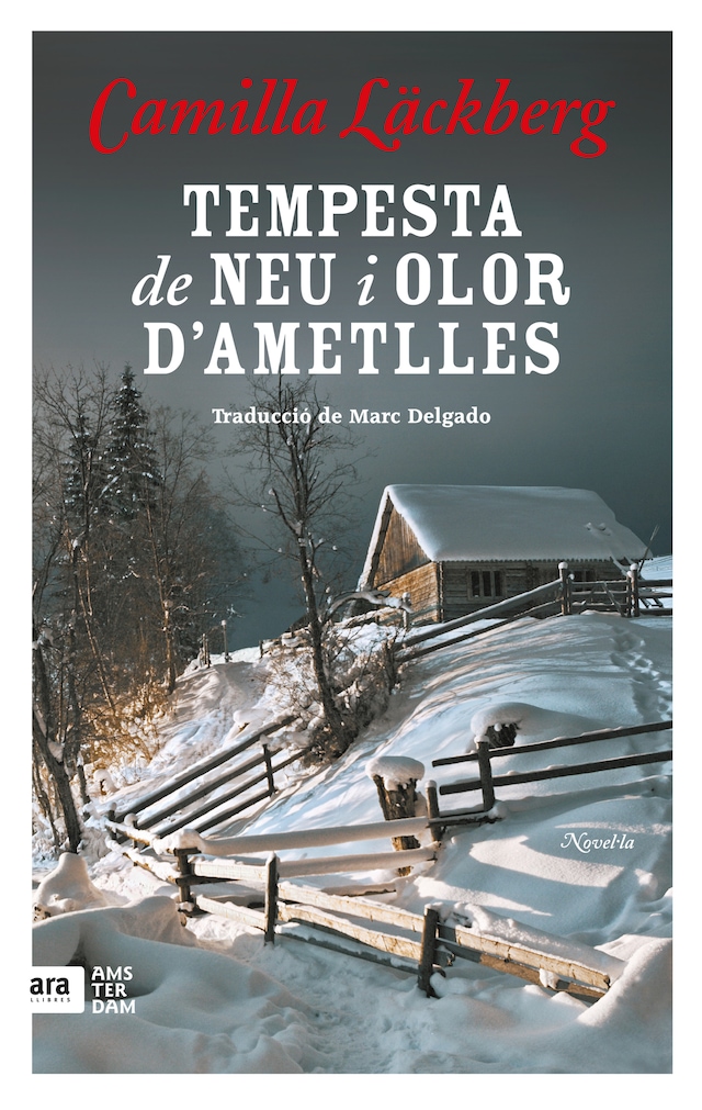 Book cover for Tempesta de neu i aroma d'ametlles
