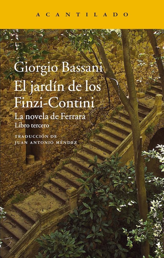 Bokomslag för El jardín de los Finzi-Contini