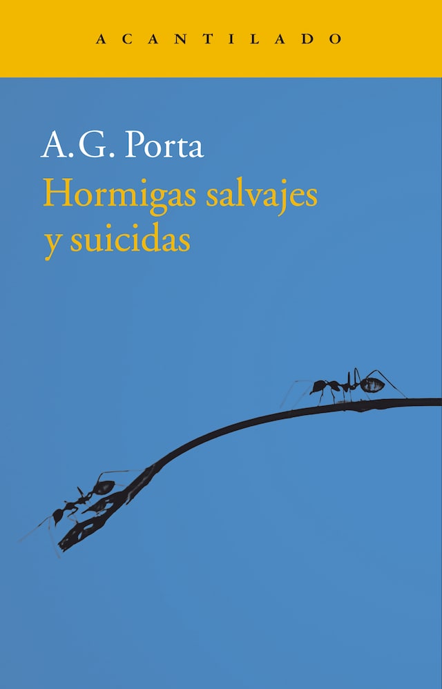 Couverture de livre pour Hormigas salvajes y suicidas