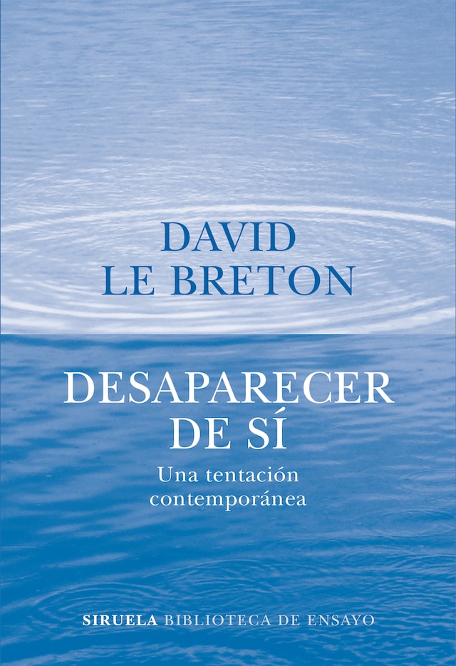 Book cover for Desaparecer de sí