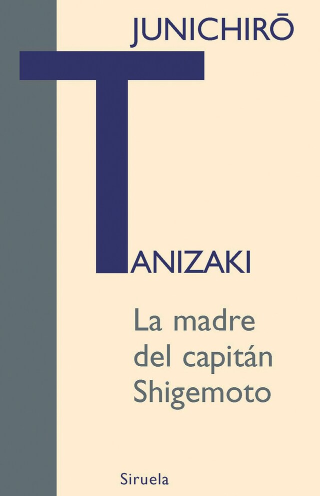 Book cover for La madre del capitán Shigemoto