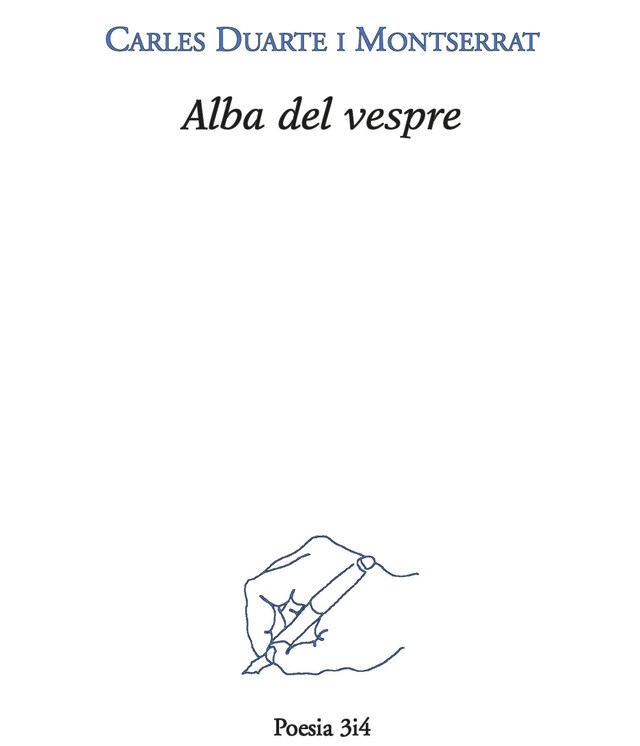 Boekomslag van Alba del vespre