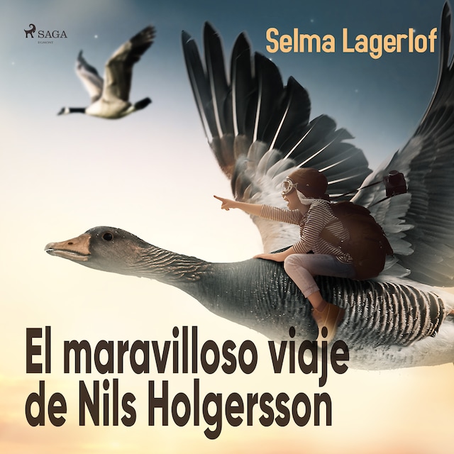 Portada de libro para El maravilloso viaje de Nils Holgersson