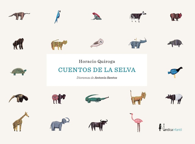 Book cover for Cuentos de la selva