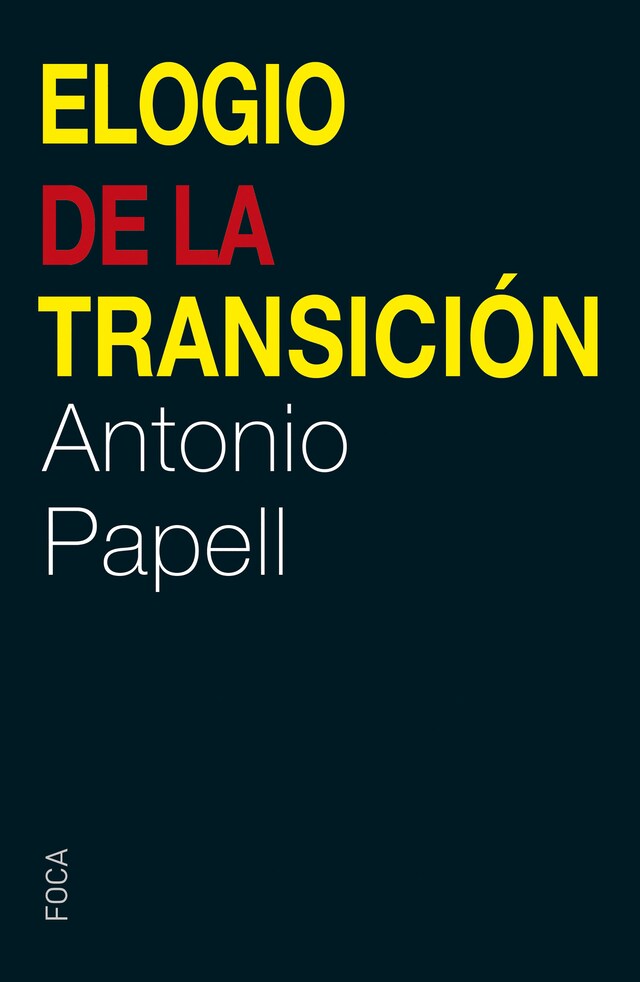 Book cover for Elogio de la Transición