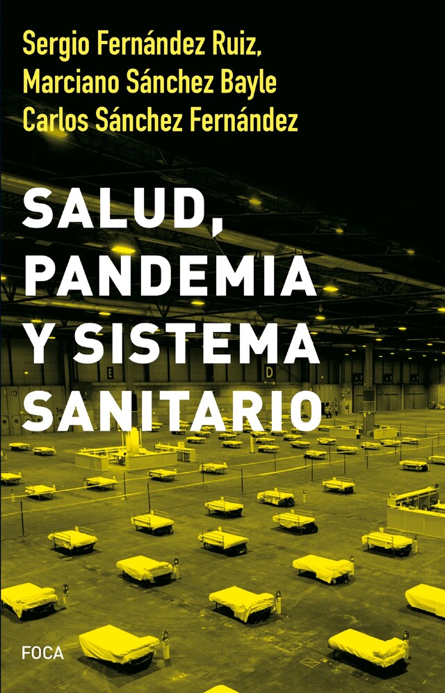 Boekomslag van Salud, pandemia y sistema sanitario