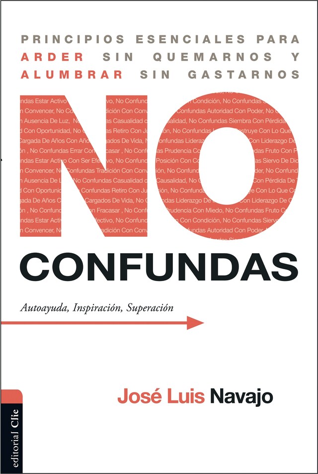 Bogomslag for No confundas