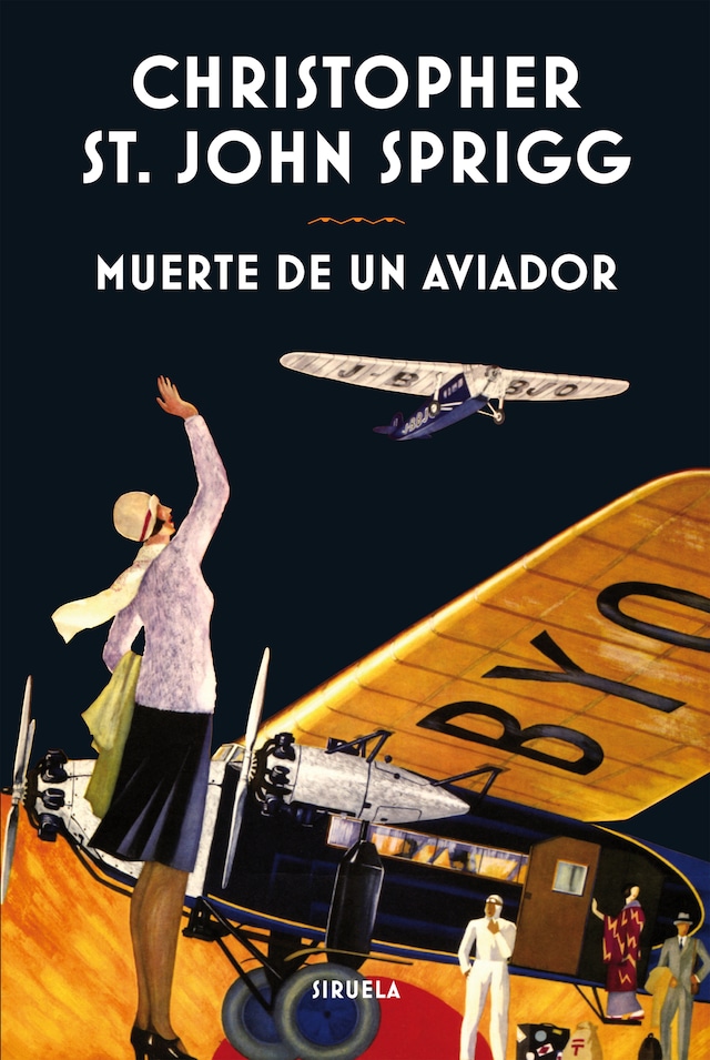Book cover for Muerte de un aviador