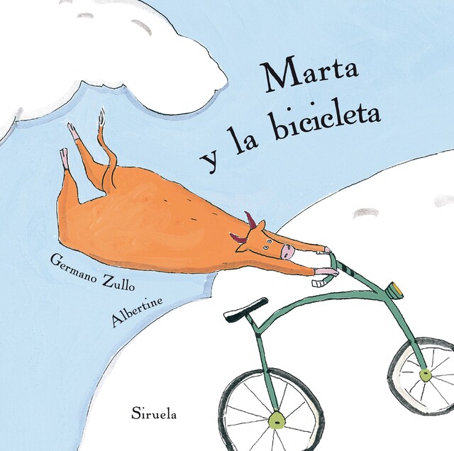 Book cover for Marta y la bicicleta