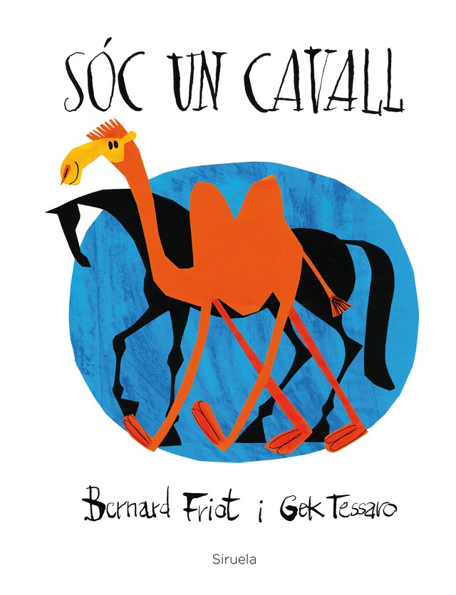 Portada de libro para Sóc un cavall