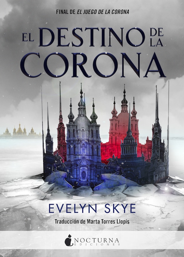 Okładka książki dla El destino de la corona