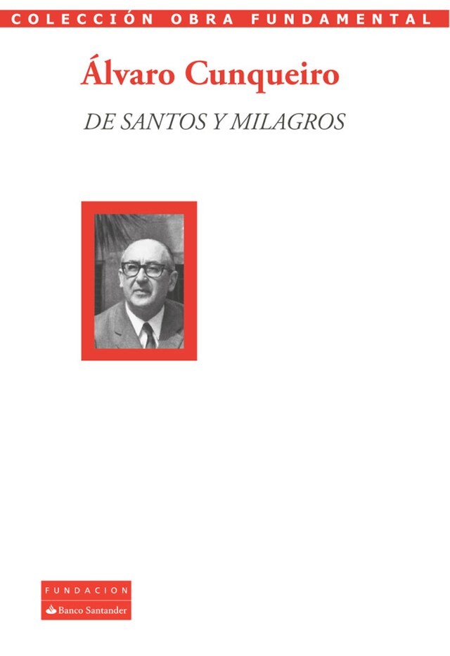 Buchcover für De santos y milagros