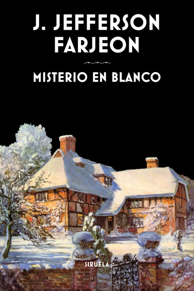 Book cover for Misterio en blanco
