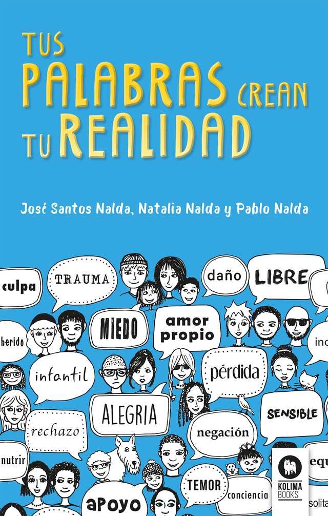 Portada de libro para Tus palabras crean tu realidad