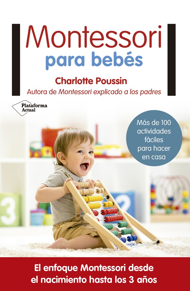 Portada de libro para Montessori para bebés