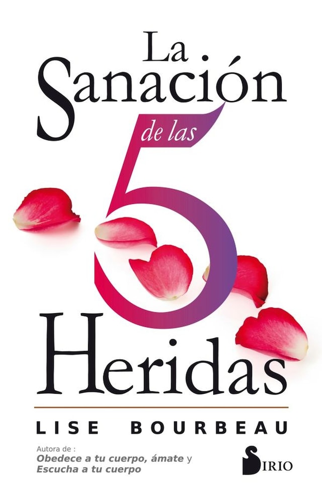 Book cover for La sanación de las 5 heridas