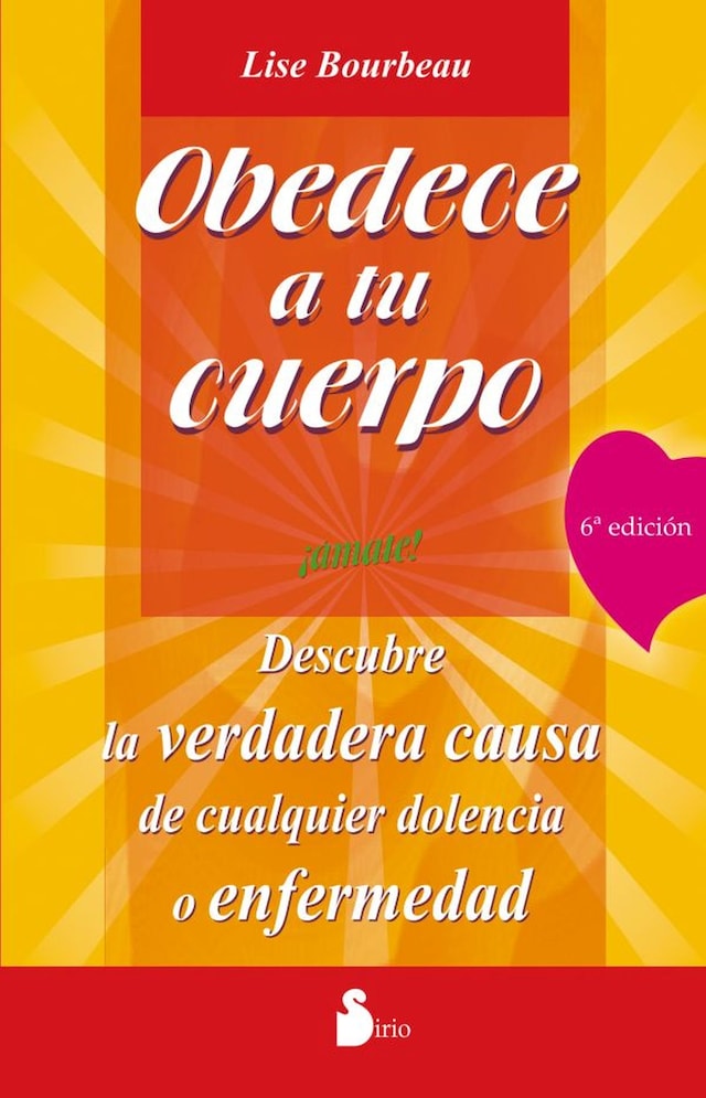 Book cover for Obedece a tu cuerpo. ¡Ámate!