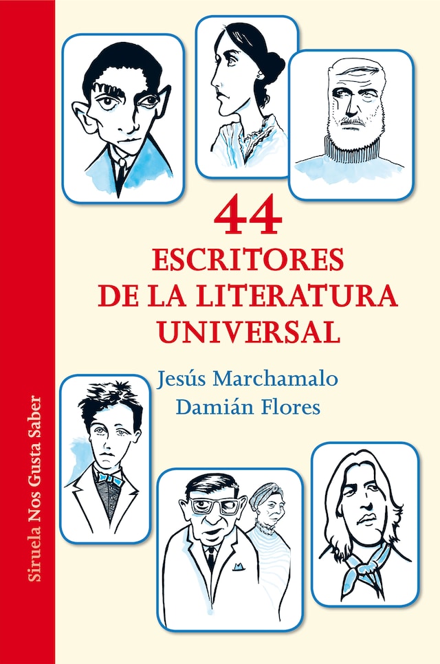 Boekomslag van 44 escritores de la literatura universal