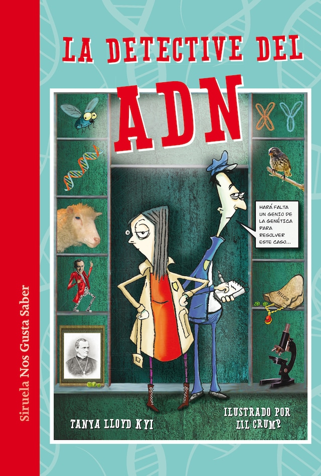 Book cover for La detective del ADN