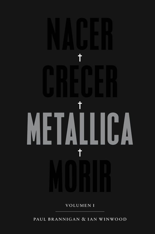 Boekomslag van Nacer. Crecer. Metallica. Morir