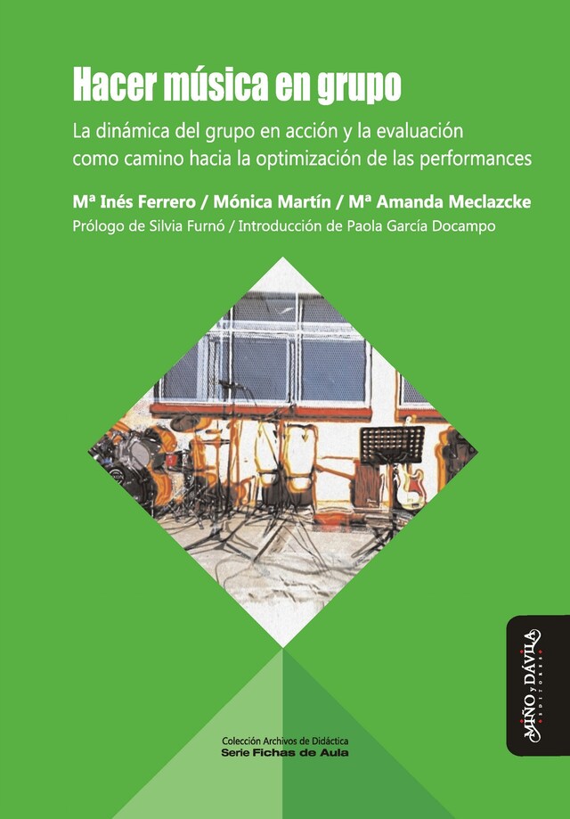 Couverture de livre pour Hacer música en grupo