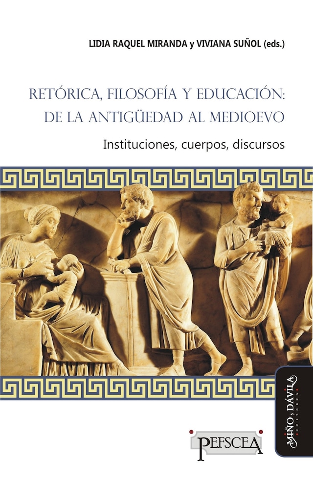 Book cover for Retórica, filosofía y educación: de la Antigüedad al Medioevo