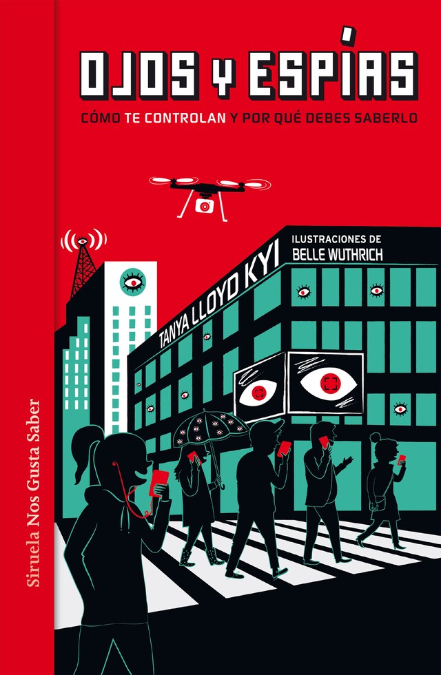 Book cover for Ojos y espías