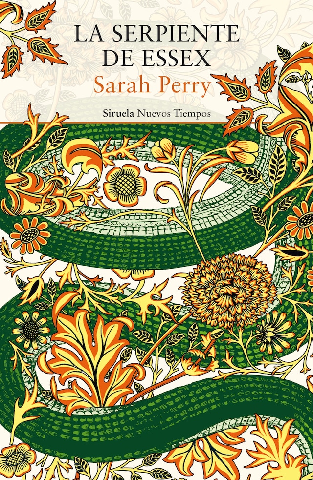 Book cover for La serpiente de Essex