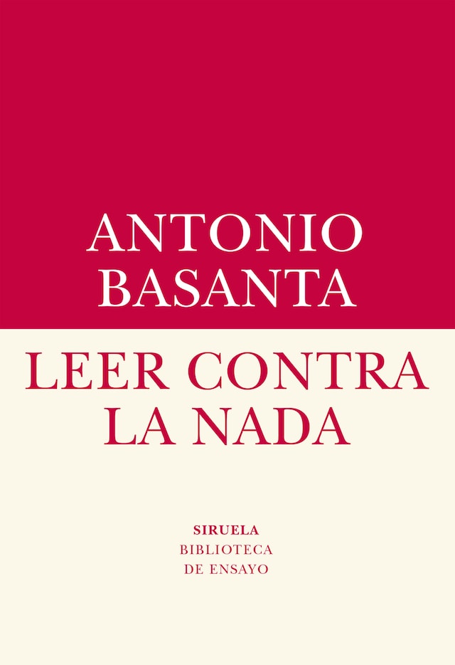 Book cover for Leer contra la nada
