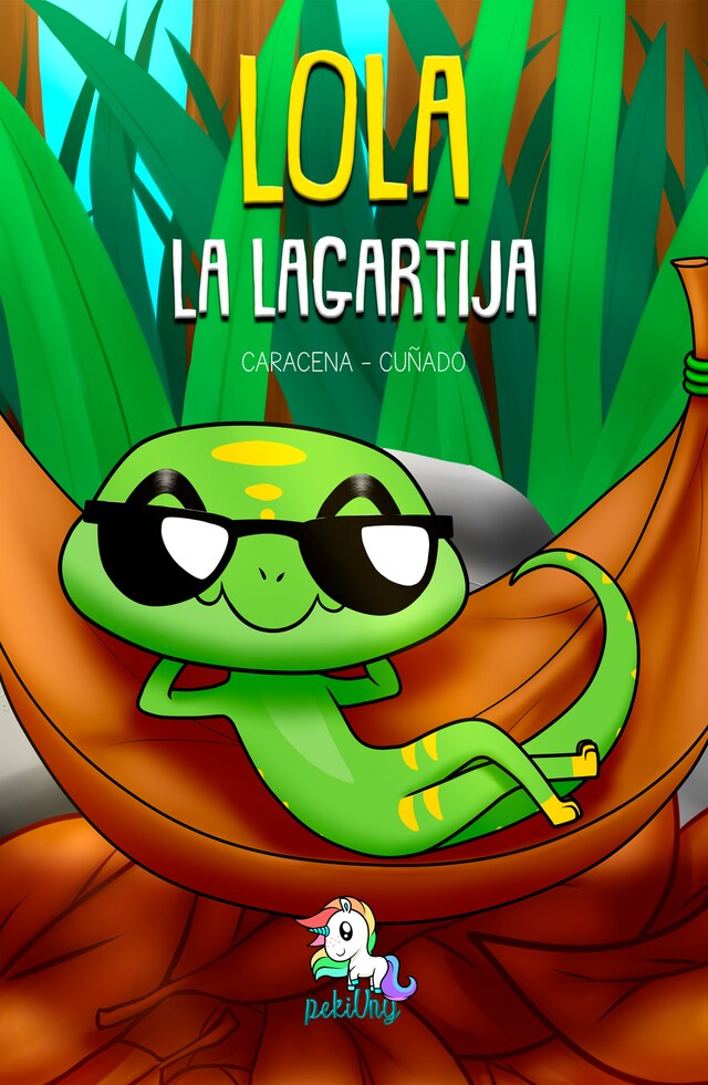Book cover for Lola la lagartija